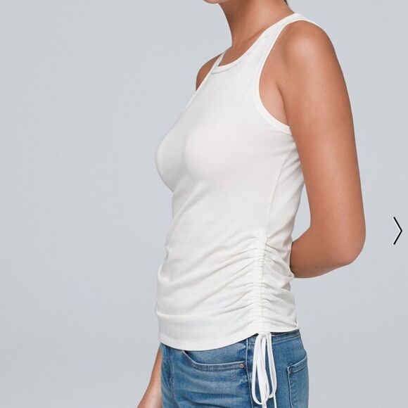 White House Black Mark Side Tie Tank - Picture 3 of 13